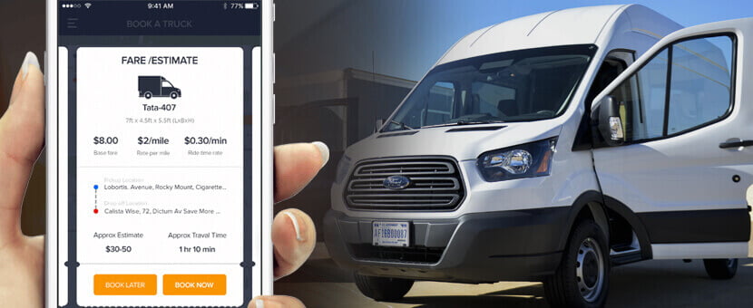 Uber for Courier App Development