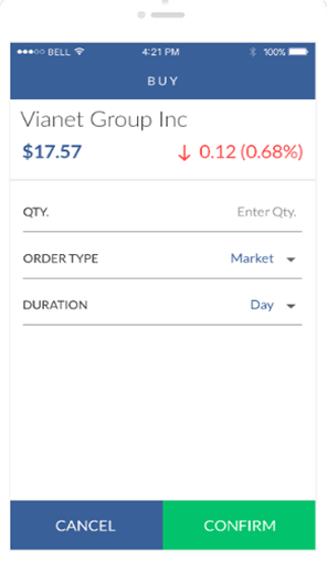 Paper trade app