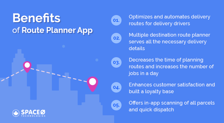 benefits of route planner app