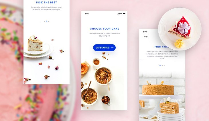cake ordering app