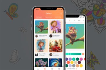 Colouring Book App Development