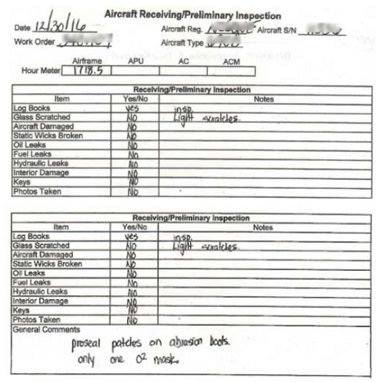 Paper-based report