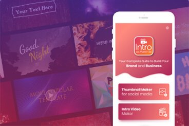 Video-intro Maker App
