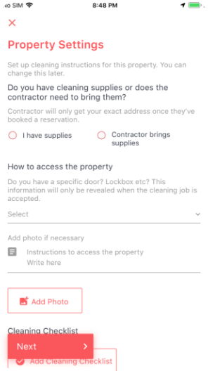 property setting