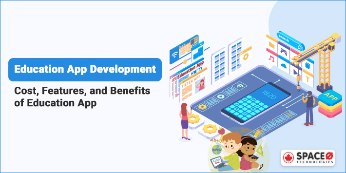 cost of education app development with features