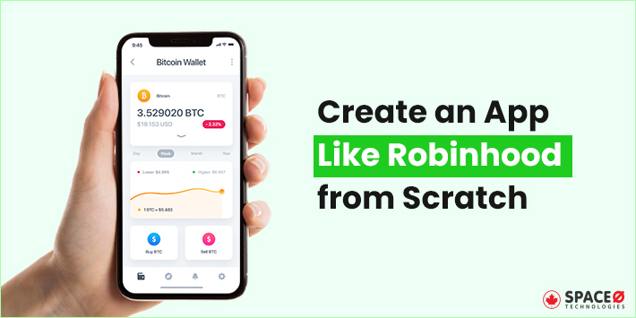 how to create an app like Robinhood