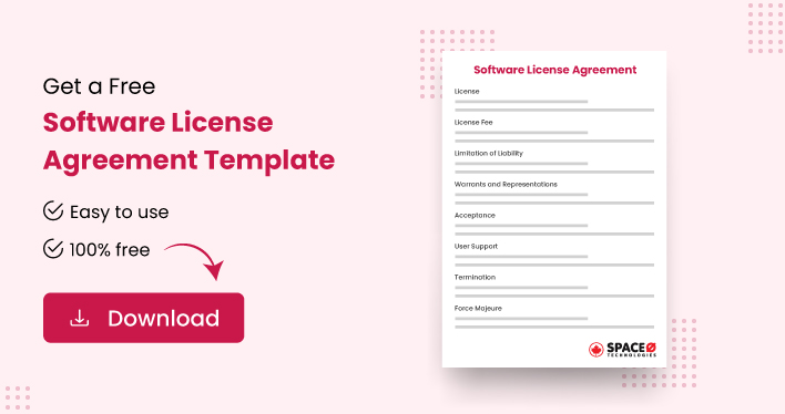 Download Free Software License Agreement Template