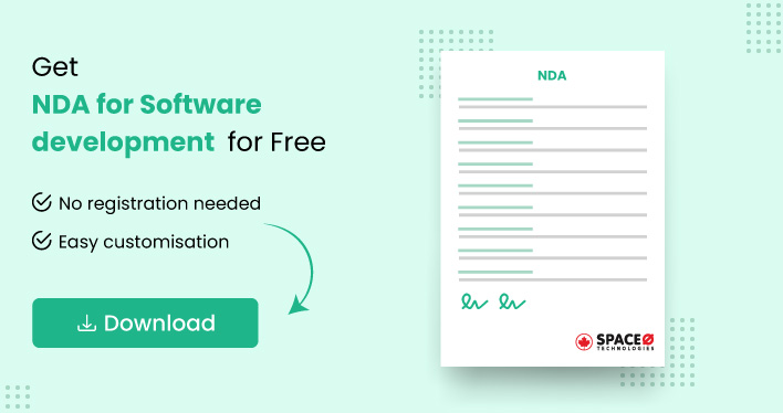 Get NDA for Software development for free