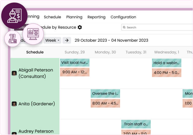 Efficient Workforce and Task Planning
