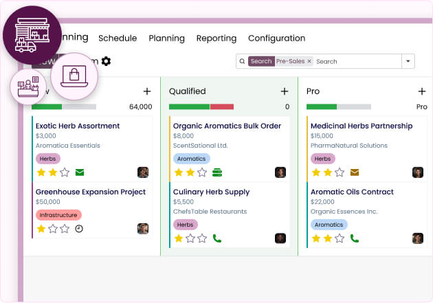 Seamless Sales and Customer Relationship Management